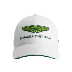 Aston Martin Aramco F1 Team – Gorra Oficial Blanca 2024