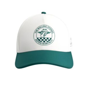Gorra Oficial Aston Martín Aramco- Blanca/Verde