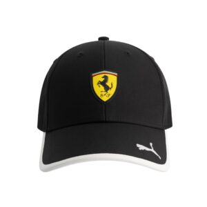 PUMA x Scuderia Ferrari – Gorra Negra Oficial Team 2025